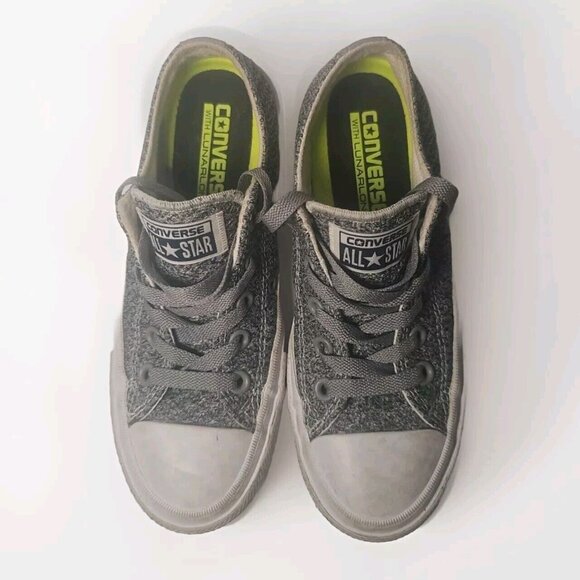 Converse Chuck Taylor All Star Mesh Gray Sneakers WMS 5 US Lunarlon Insoles. - Picture 4 of 9